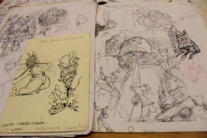 El cuaderno de bocetos te permitirá coger práctica dibujando