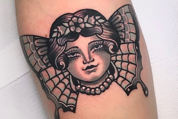Tatuaje tradicional por Tamy Love